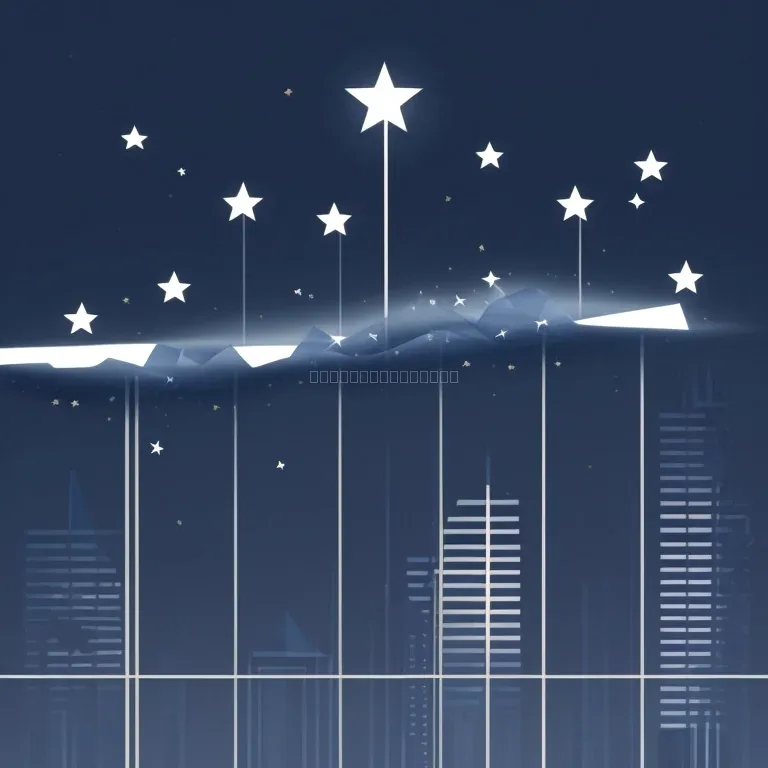 Abstract business growth illustration